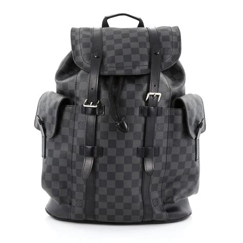 louis vuitton damier graphite christopher backpack|louis vuitton damier sling bag.